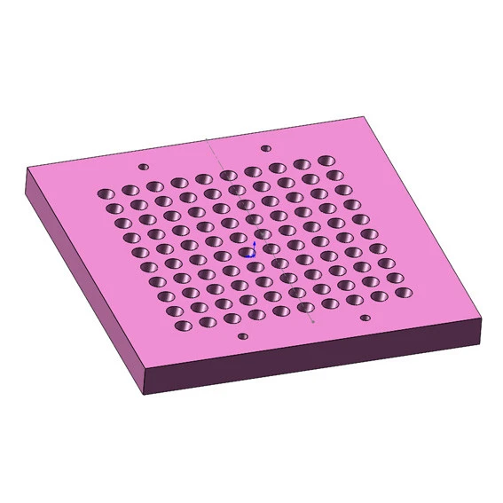پشتیبانی از قالب برای CBD 100 Hole Atomizer