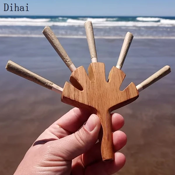 دارنده سیگار چوبی دارنده چند اتصال