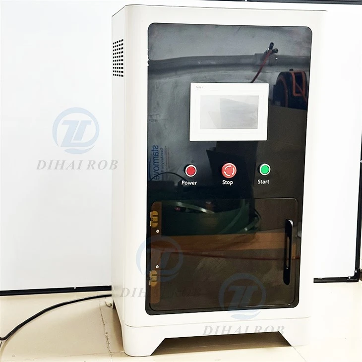 دستگاه پرچین اتوماتیک عمودی CBD Vape Pen Cartridge Capping Machine